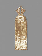Gold Sequin Spaghetti Strap Hollow Long Dress