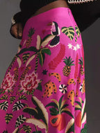 Daniela Aesthetic Dress with Flowers Chic Silhouette Collection