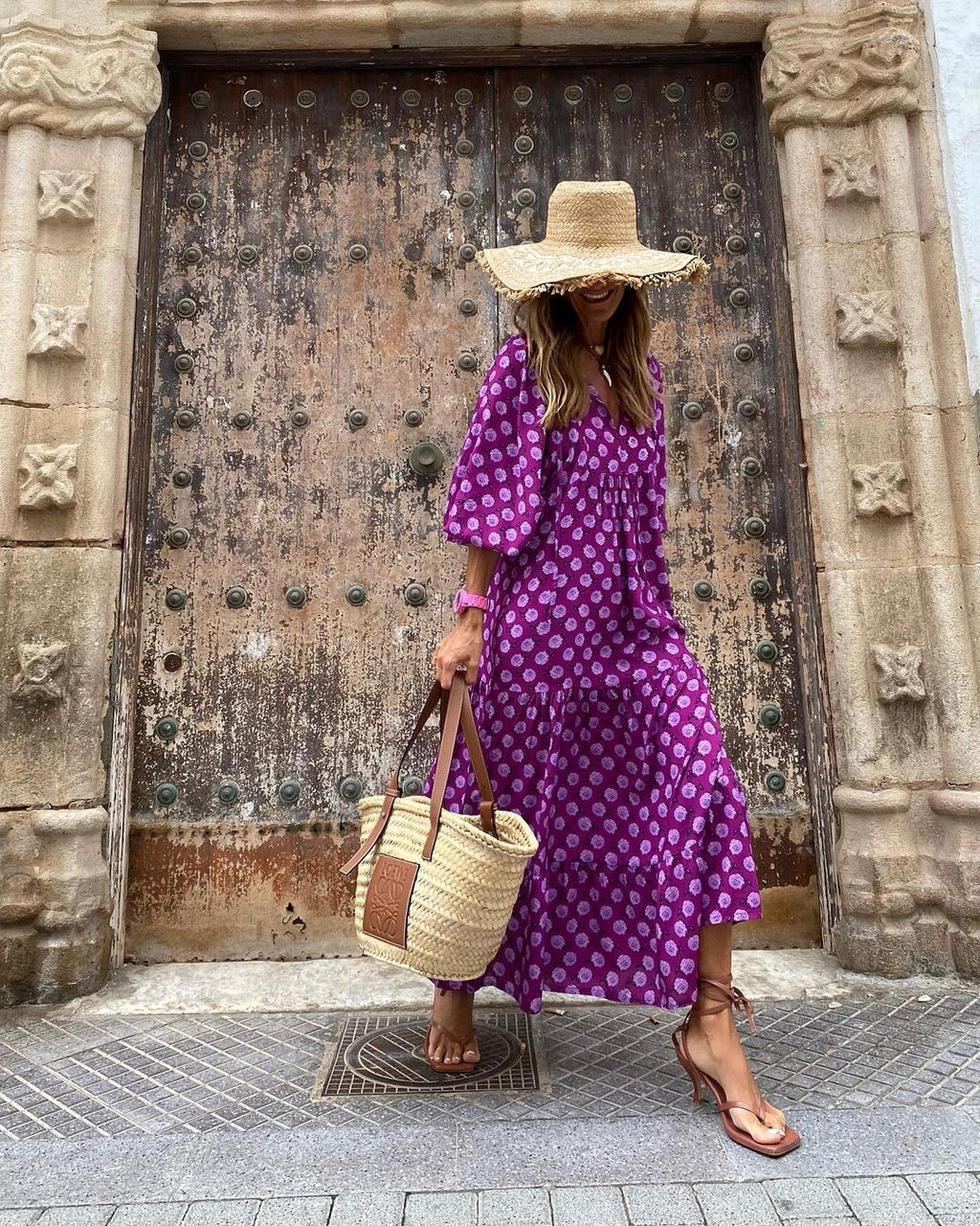 Itala Exclusive Bohemian Long Dress Everyday Luxe Edit