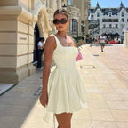 Love's Delight Oversized Bow Mini Dress