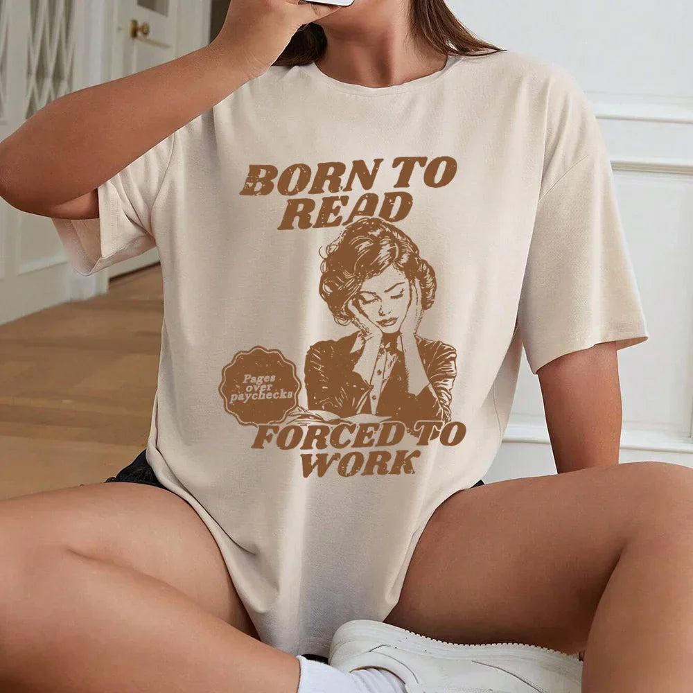 Book Lover Funny Graphic Tshirt