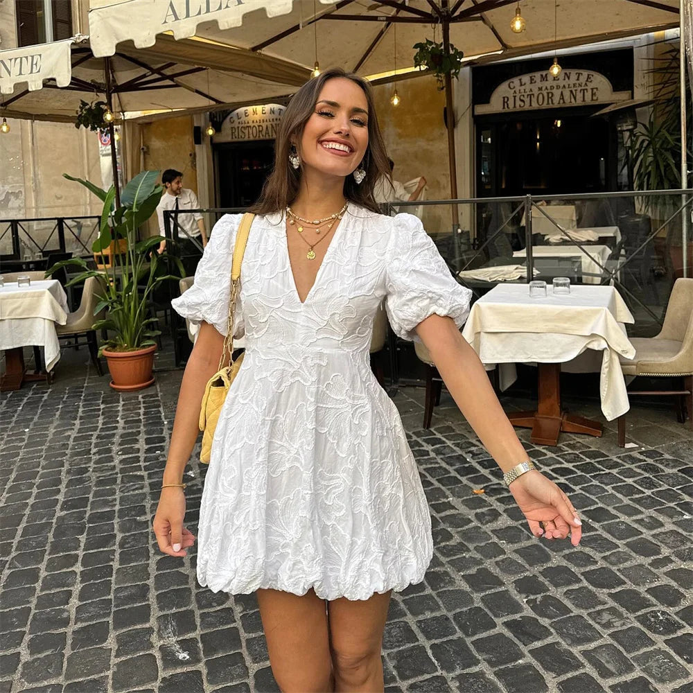 Teresa Minimalist Italian Summer Dress Everyday Luxe Edit