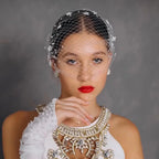 Fiona Mini Bridal Veil