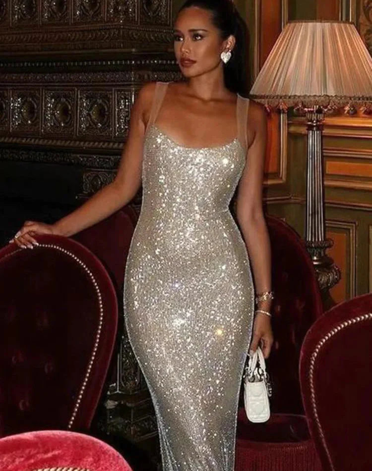 MELISA SEQUIN DRESS