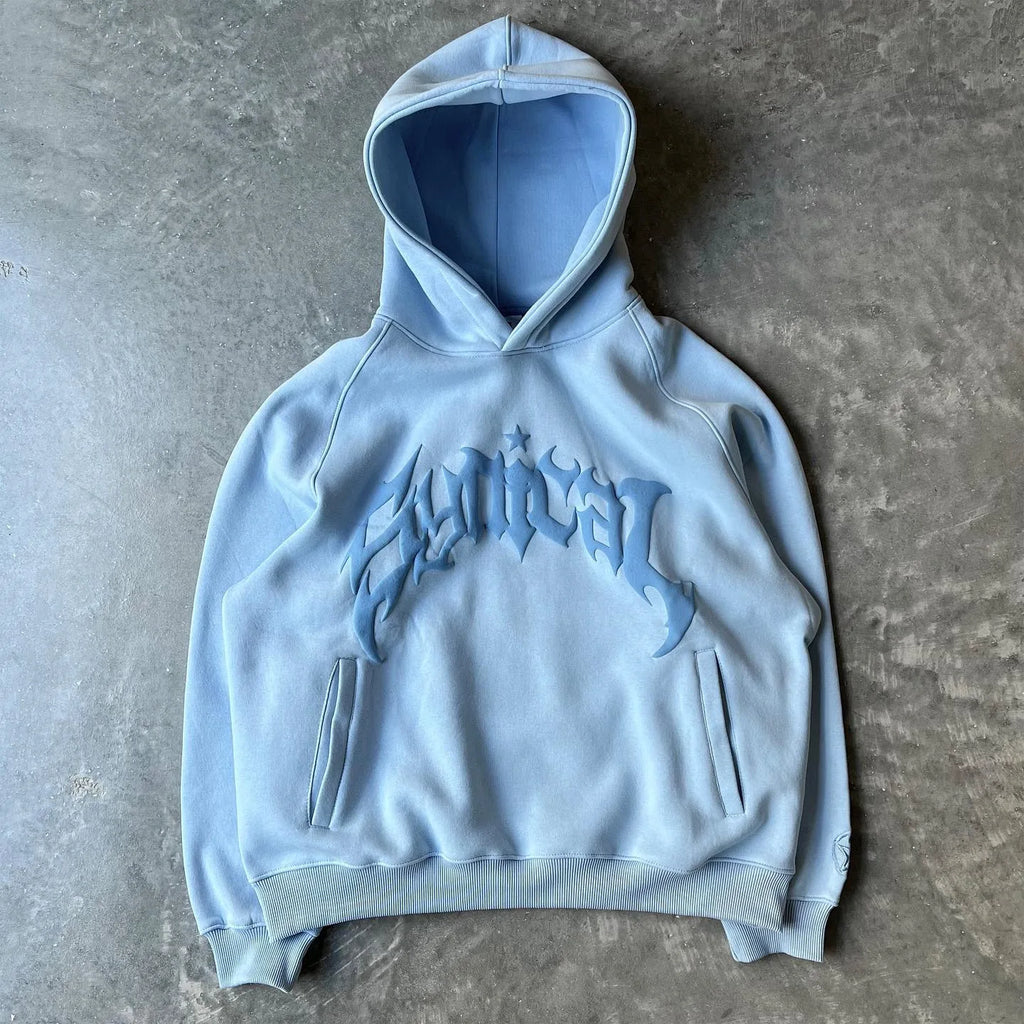 Gothic Star Oversized Hoodie