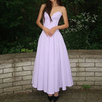 Elegant Multi Color Slim Long Dresses Ladies Sexy V Neck Wrap Chest Waist Party Dress Fashion Hollow Off Shoulder Pleated Dress