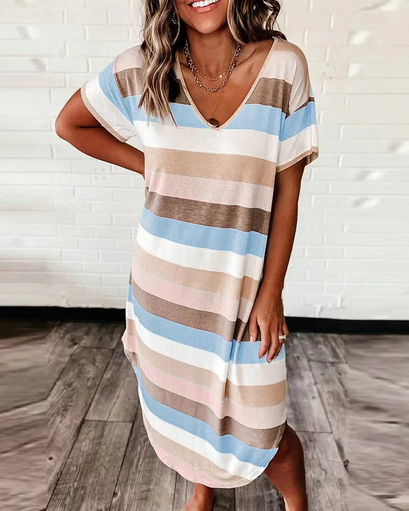 Nora Chic Casual Dress Elevated Occasion Wear