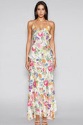Janelle Floral Halter Maxi Dress