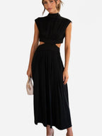 Victoria Timeless Summer Sleeveless Long Maxi Dress Elevated Occasion Wear