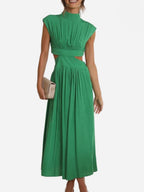 Victoria Timeless Summer Sleeveless Long Maxi Dress Elevated Occasion Wear