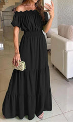 Antonella Timeless Elastic Summer Dress Evening Wear Edit