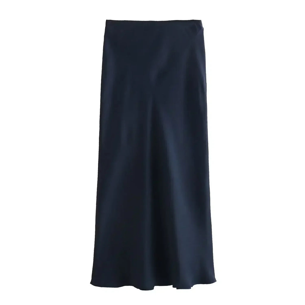 FLORIDA SATIN SKIRT