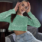 SPARKLE MIDI SKIRT