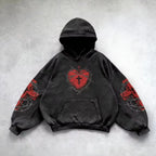 Retro Streetwear Graphic Hoodie