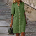 Tiziana Minimalist Maternity Dress Chic Silhouette Collection