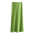 FLORIDA SATIN SKIRT