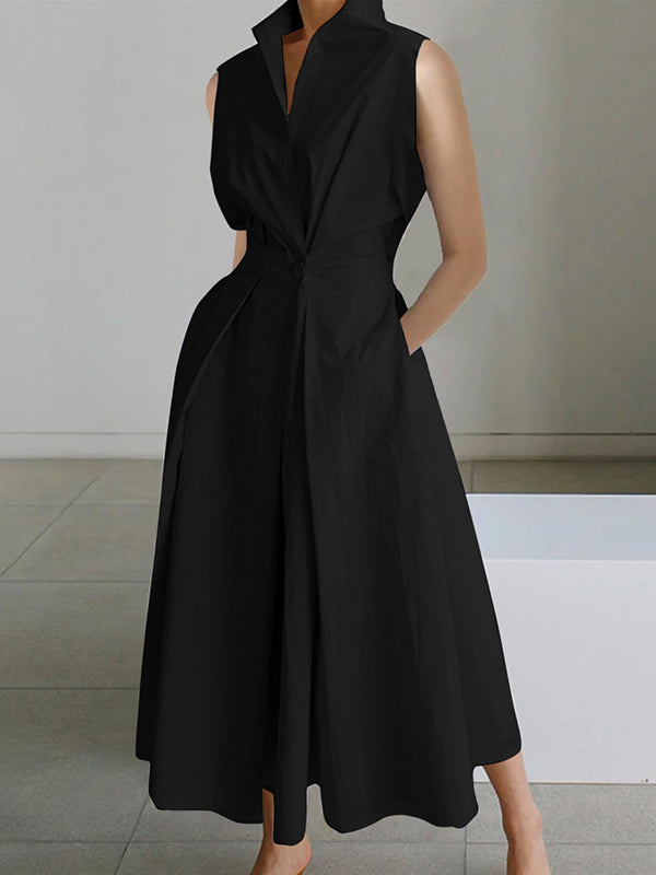 Margarita Boutique Dress with Collar Designer Edit