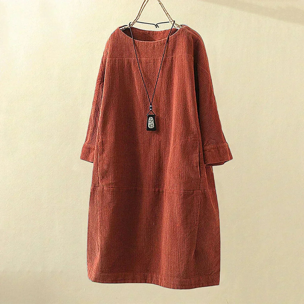 Cintia Velvet Dress Elegant Dress with Premium Casual Styling