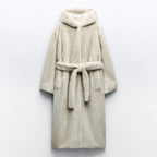 SEILY FURRY FUR COAT