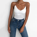 DressBetty - Satin Thin Solid Camis