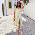 Genoveva Statement Midi Summer Dress with Daisy Print Boutique Collection
