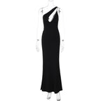 Cut Out Bandage Backless Maxi Dress