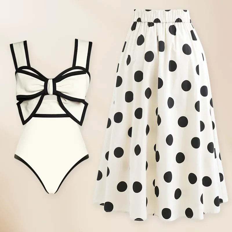 SHEILA SWIMSUIT & SKIRT