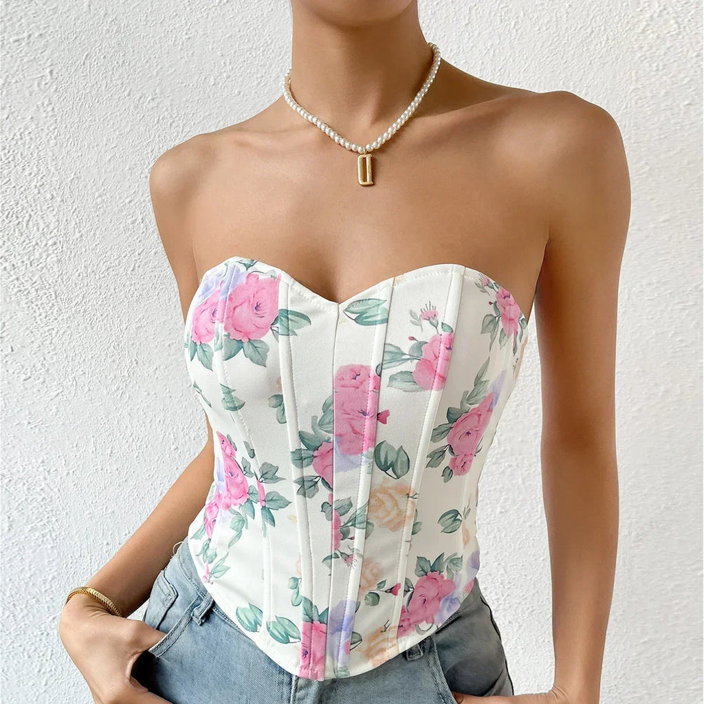 Corset Shaper Underbust Lingerie Strapless
