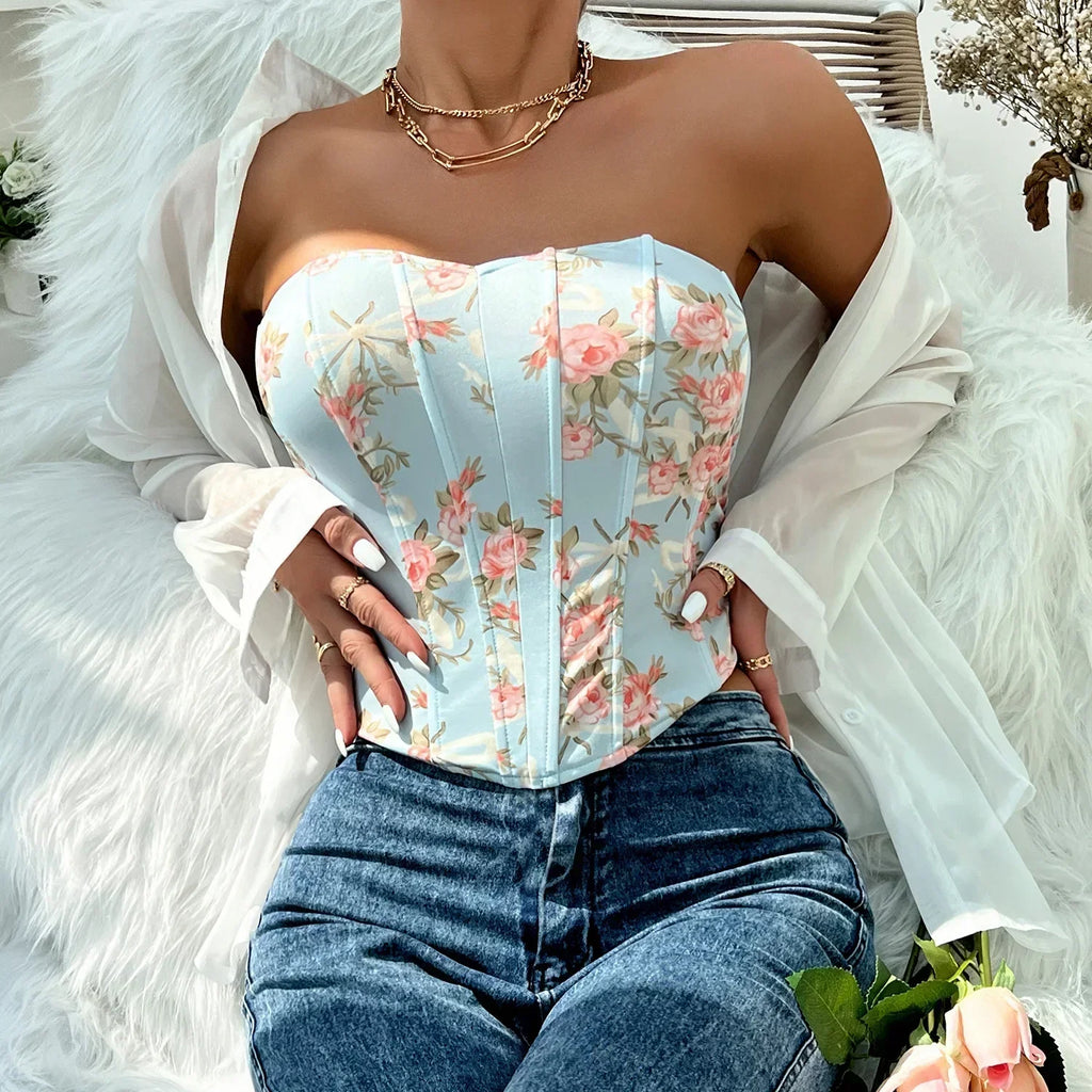 Corset Shaper Underbust Lingerie Strapless