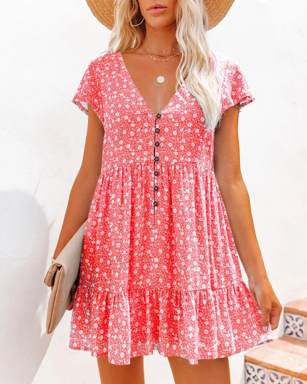 Jimena Statement Summer Dress Premium Wardrobe Essential