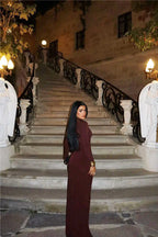 Turtleneck Hollow Out Thigh High Split Dress