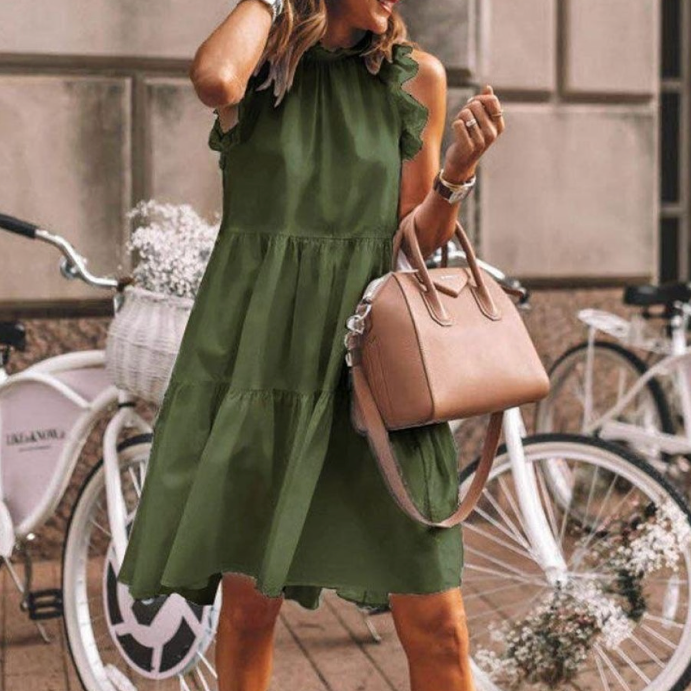 Teodora Effortless Tailored and Summer Dress Premium Wardrobe Essential