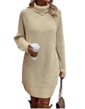 Carlota Elegant Knitted Dress Contemporary Dress for Seasonal Wardrobe Essential