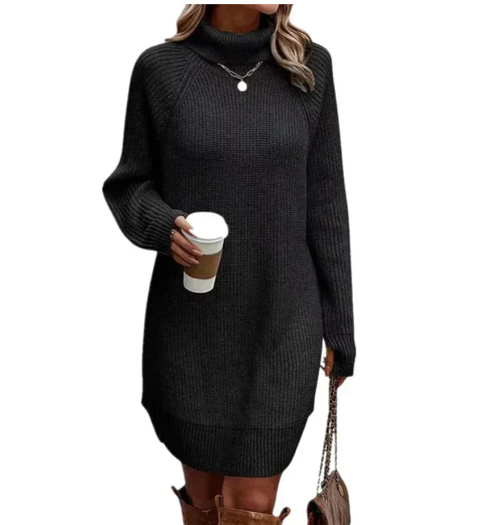 Carlota Elegant Knitted Dress Contemporary Dress for Seasonal Wardrobe Essential