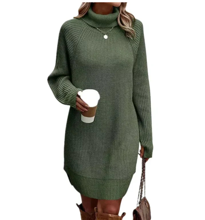 Carlota Elegant Knitted Dress Contemporary Dress for Seasonal Wardrobe Essential