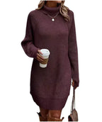 Carlota Elegant Knitted Dress Contemporary Dress for Seasonal Wardrobe Essential