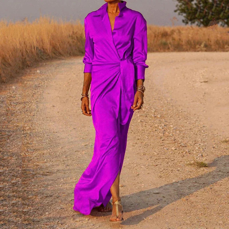 Patricia Elevated Silk Dress Occasion Wear