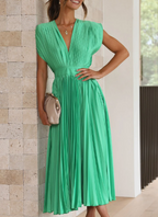 Ilaria Aesthetic Dress with Sleeves Premium Wardrobe Essential
