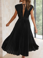 Ilaria Aesthetic Dress with Sleeves Premium Wardrobe Essential