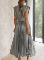 Ilaria Aesthetic Dress with Sleeves Premium Wardrobe Essential