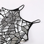 Hello Gorgeous Cut Glass Mirror Mini Dress