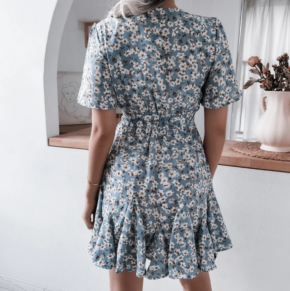 Gertrudis Trendy and Elegant Summer Dress for Women Modern Trendy Look
