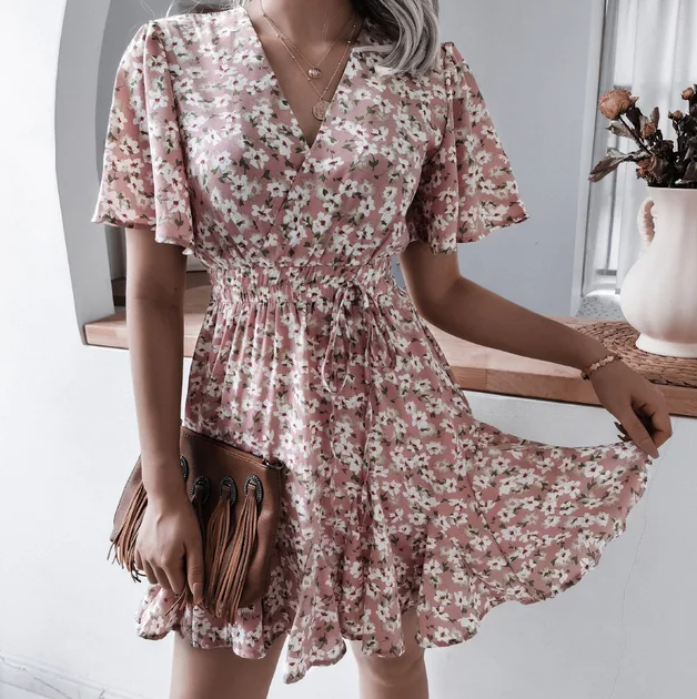 Gertrudis Trendy and Elegant Summer Dress for Women Modern Trendy Look