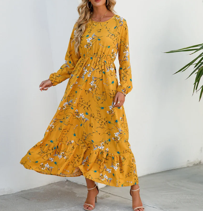Huberta Aesthetic Summer Dress Evening Wear Edit