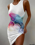Diana Boutique Cocktail Dress, Figure Hugging, Sleeveless Pencil Dress Statement Occasion Edit