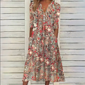 Chelsea Luxe Floral Midi Dress for Women Chic Silhouette Collection