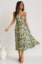 Rose Effortless Colorful Summer Dress Elevated Occasion Wear