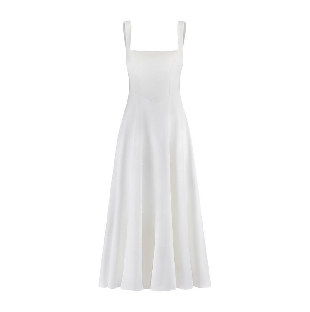 Yade High - Waisted Midi Dress