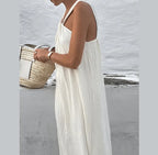 Bianca Chic Long Dress Elevated Occasion Wear