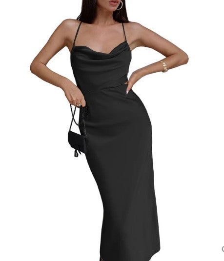 Elisa Boutique Black Cocktail Dress with Lace Evening Wear Edit